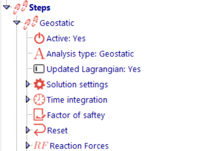 Geostatic step