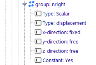 Displacement boundaries