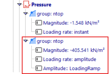 Pressure for static step