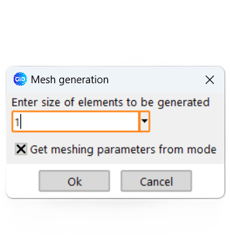 Mesh generation and numerical model