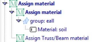 Material subsoil parameters 1