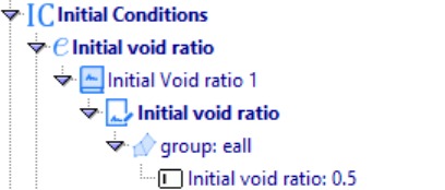 Material subsoil parameters 1