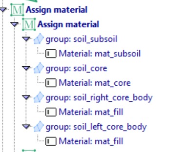 Material subsoil parameters 1
