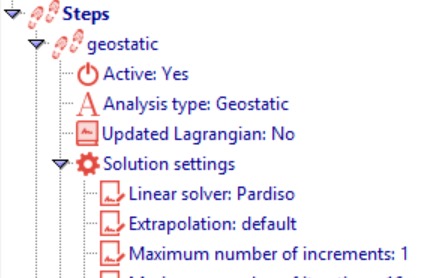 Material subsoil parameters 1